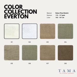 Everton Poplin Stretch